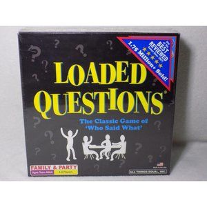 Loaded Questions Board Game Family and Party Edition NEW SEALED